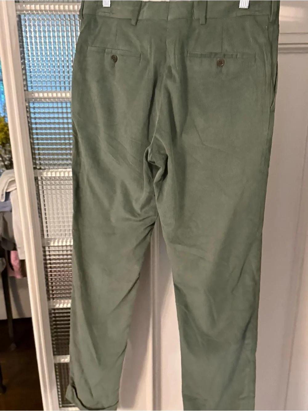 Ralph Lauren Purple Label Men’s Gregory Pants Cotton & Cashmere Corduroy Sz 32